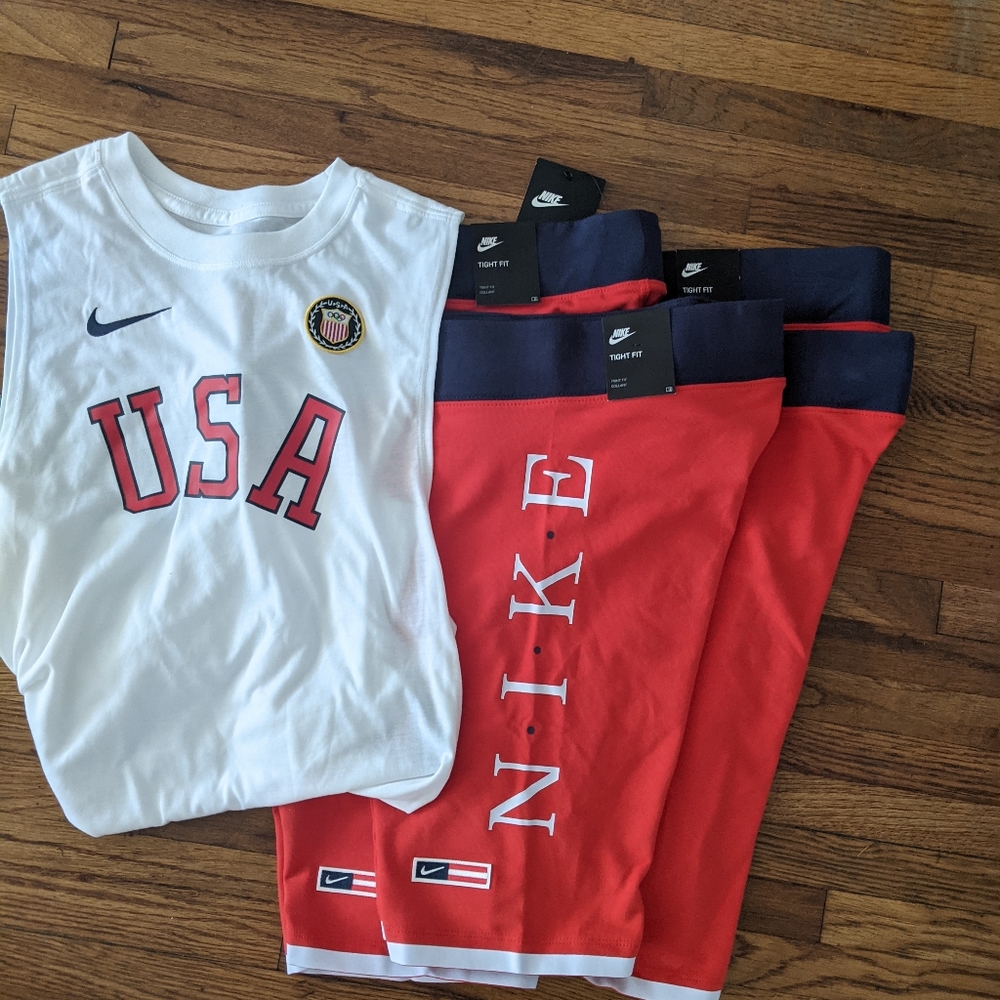 Nike tights and top
